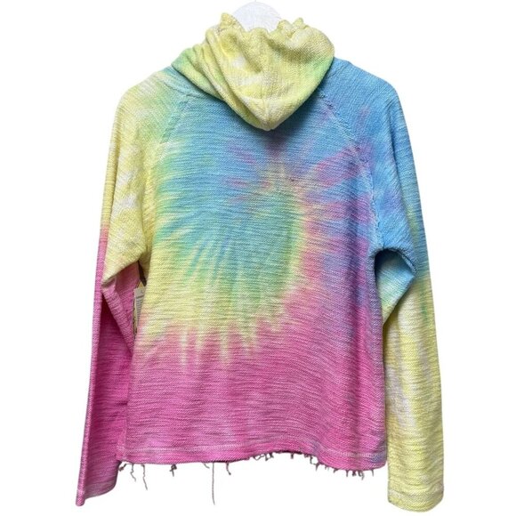 Pop Surf Hoodie Medium Point Pleasant NJ Tie Dye French Terry New Imperfect - Picture 3 of 9